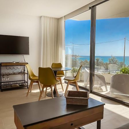 Modern Sea Front Sea Waves Apartment Аликанте Екстериор снимка