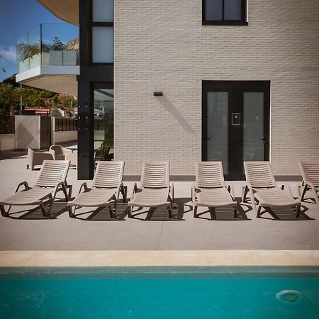 Modern Sea Front Sea Waves Apartment Аликанте Екстериор снимка
